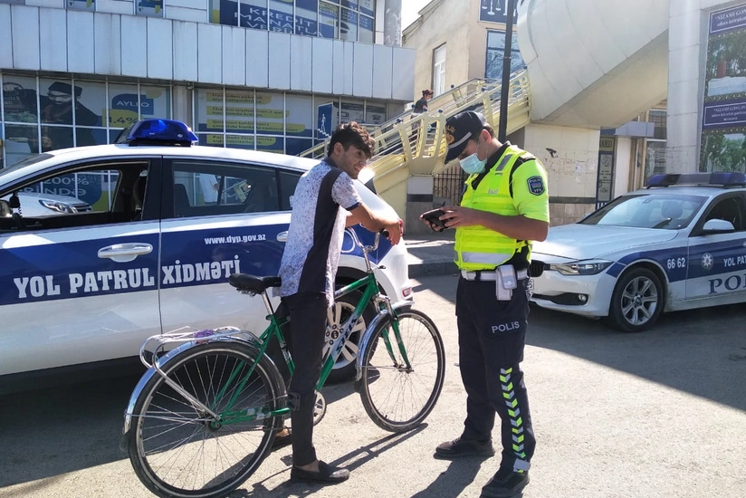 Qubada reyd keçirildi, velosipedçilər saxlanıldı
