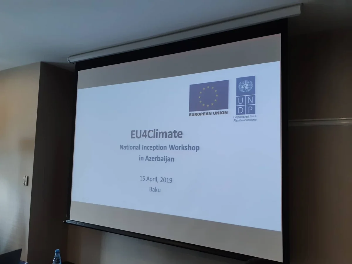 EU launches regional climate change project in Azerbaijan