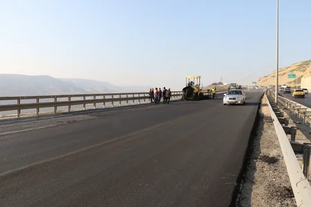 Bakı Dairəvi-1 avtomobil yolunda təmir-bərpa işləri aparılır