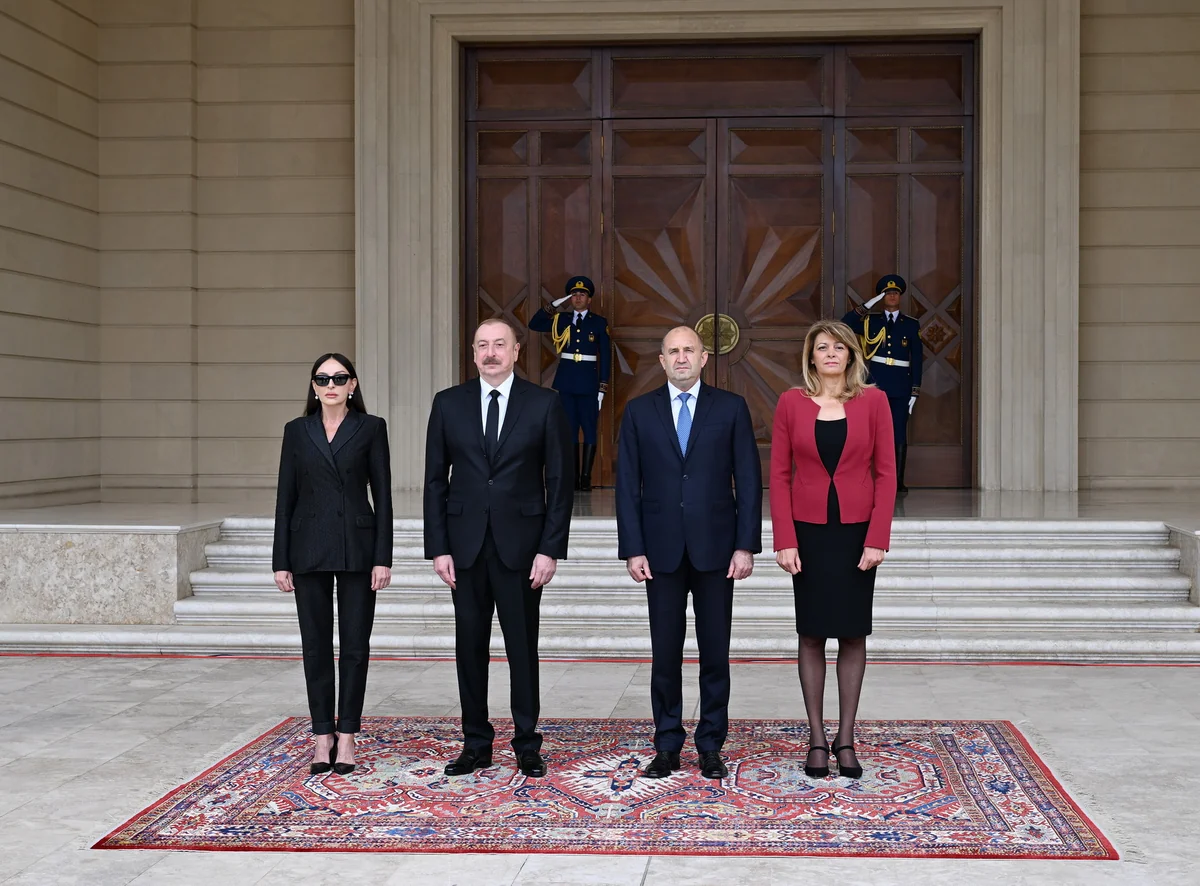 Official welcome ceremony held for Bulgarian President Rumen Radev