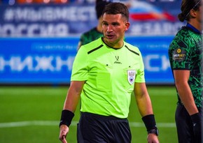 Rusiyada çempionat matçının nəticəsinə təsir göstərməkdə şübhəli bilinən hakim saxlanılıb