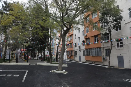 Nəsimidə “Abad həyət” sakinlərin istifadəsinə verilib