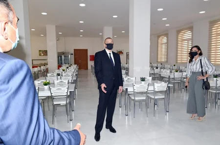 Prezident Aqrar Universitetin yeni tədris korpusunun açılışında iştirak edib - YENİLƏNİB