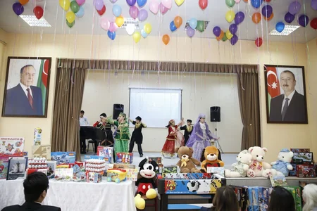 Leyla Əliyeva 5 saylı respublika xüsusi internat məktəbindəki şəraitlə tanış olub