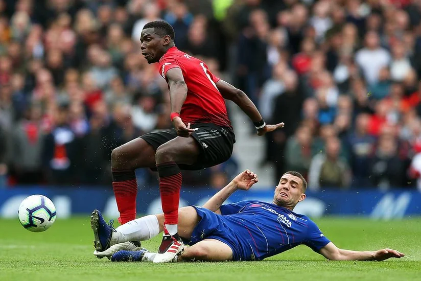 Манчестер Юнайтед и Челси сыграли вничью в матче чемпионата Англии