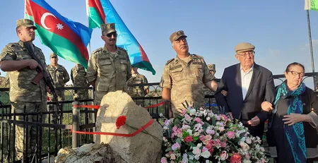Gədəbəydə Milli Qəhrəman Məzahir Rüstəmovun xatirəsi anılıb