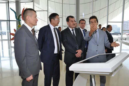 Türk Dövlətləri Təşkilatı nazirləri Heydər Əliyev Mərkəzində olublar