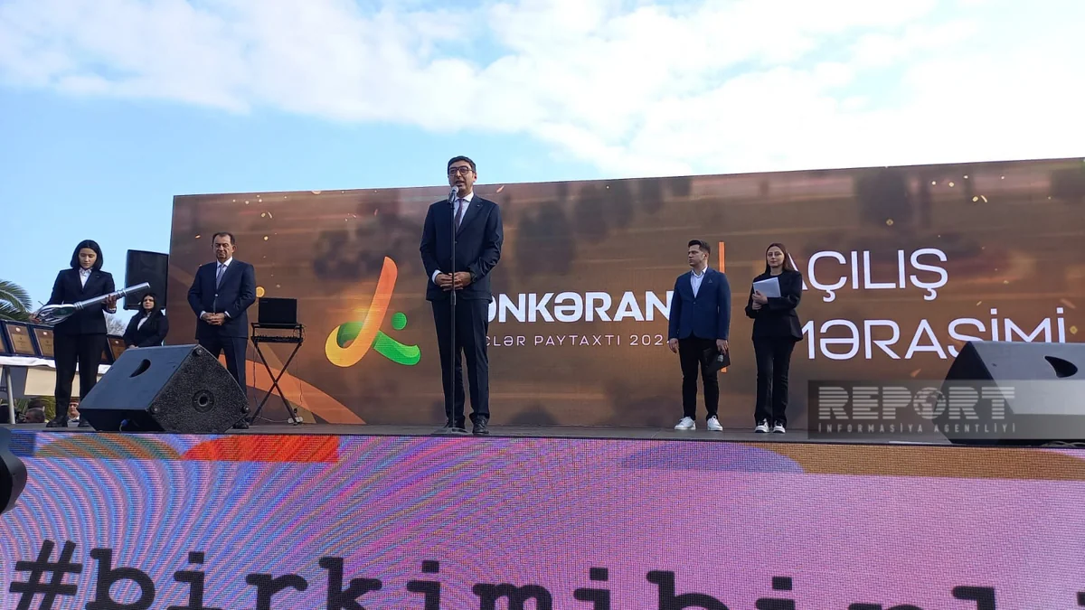 Lənkəranda 2024-cü ilin “Gənclər Paytaxtı”nın rəsmi açılış mərasimi keçirilib
