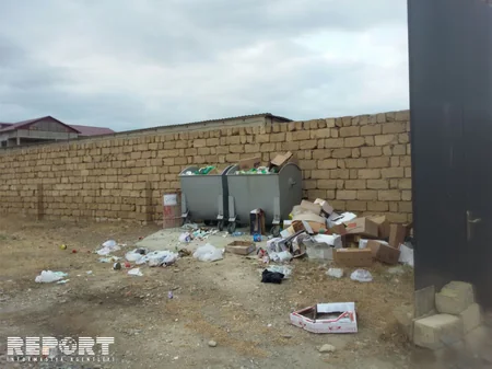 Bakının zibil problemi - FOTO