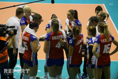 Прошли еще две встречи чемпионата Европы по волейболу среди женщин