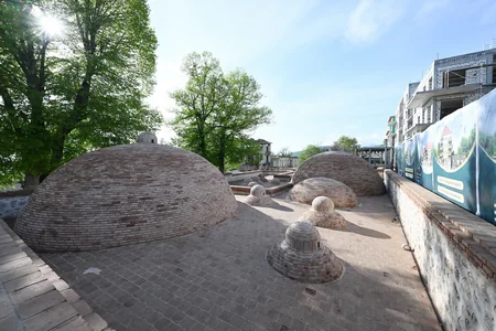 Şuşada Şirin su hamamının bərpadan sonra açılışı olub - YENİLƏNİB