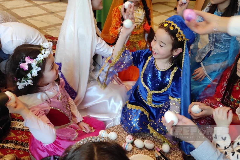 Во Франции для азербайджанских детей было организовано празднество по случаю праздника Новруз