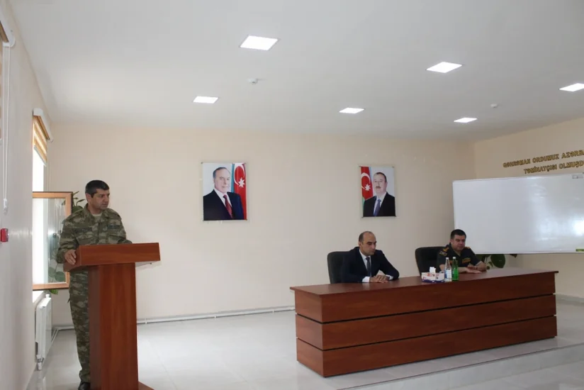 Hərbi Prokurorluq Ulu Öndərin 100 illik yubileyi münasibətilə silsilə tədbirlər keçirir