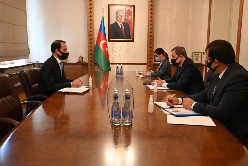 Ceyhun Bayramov İsveçin Azərbaycandakı yeni səfirini qəbul edib