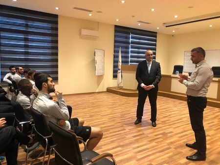 AQTA mütəxəssisləri “Qarabağ” klubunun qida məhsullarının emalı sahəsinə baxış keçirib