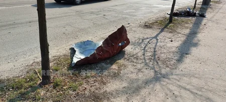 PHOTO REPORT from residential quarters in Kyiv subjected to missile attack