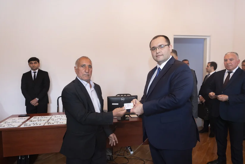 Məcnun Məmmədov Şamaxıda vətəndaşları qəbul edib
