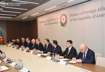 Meeting of Azerbaijani, Turkish FMs in expanded format starts