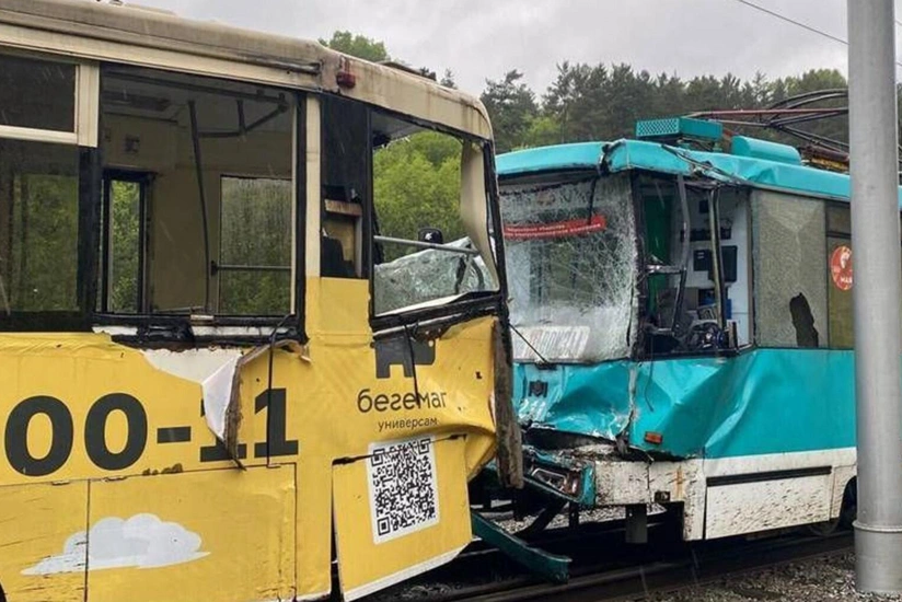 Rusiyada iki tramvayın toqquşması nəticəsində yaralananların sayı 100-ü ötüb - YENİLƏNİB-2