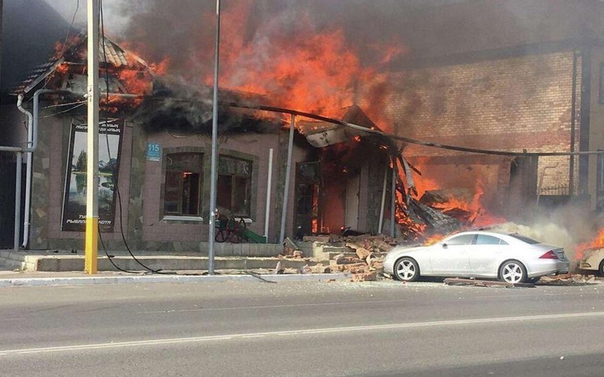 Qazaxıstanda yanğınlar səbəbindən qatarlar gecikir, yaralananlar var