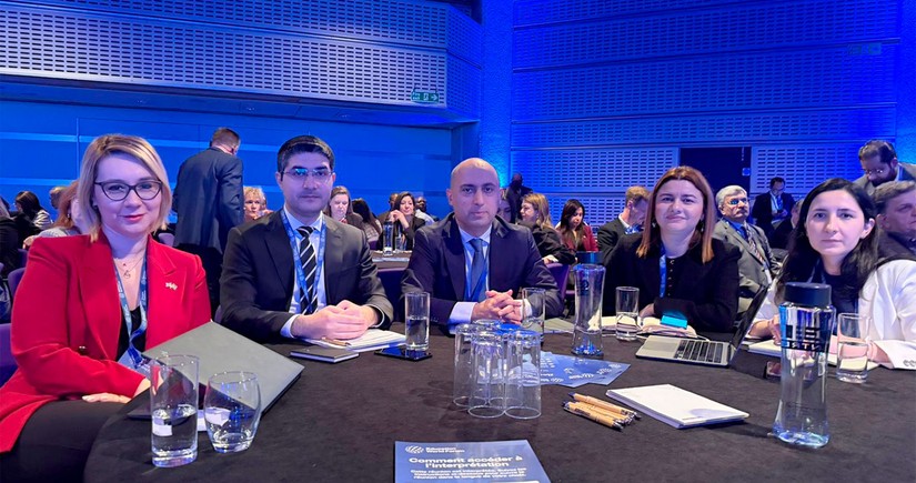 Emin Amrullayev attending 21st Education World Forum in London