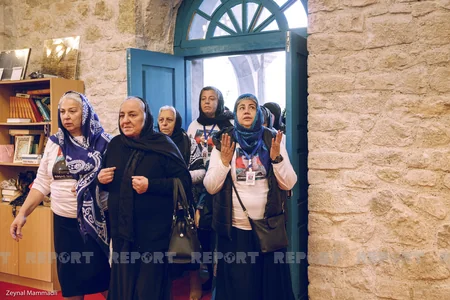 Vətən müharibəsi şəhidlərinin övladları Şuşada olub