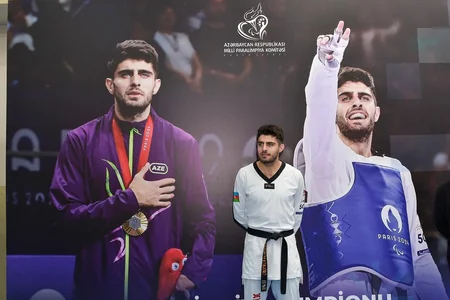 Azərbaycanın paralimpiya çempionu ustad dərsi keçib