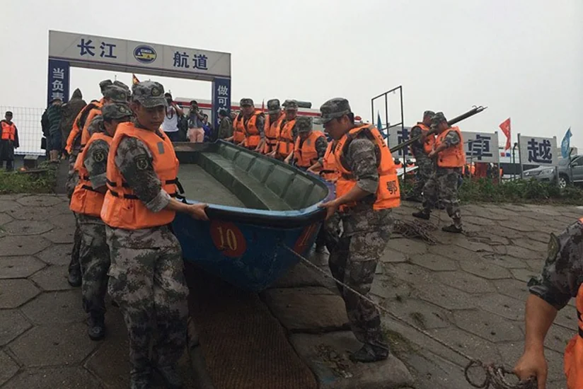 ​Çində gəmi qəzasında ölənlərin sayı 331 nəfərə çatıb