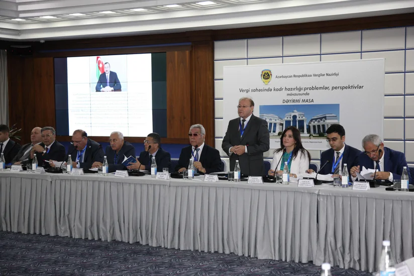“Vergi sahəsində kadr hazırlığı: problemlər və perspektivlər” mövzusunda dəyirmi masa keçirilib