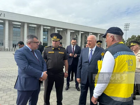 FHN Sumqayıtda nümunəvi mülki müdafiə məşqi keçirib