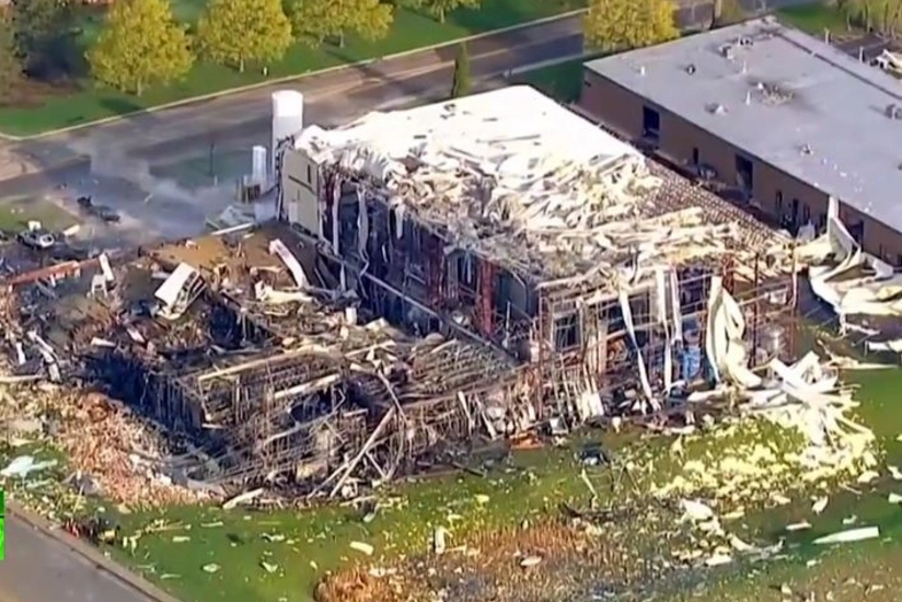 ABŞ-da kimya zavodunda partlayış nəticəsində 3 nəfər ölüb - VİDEO