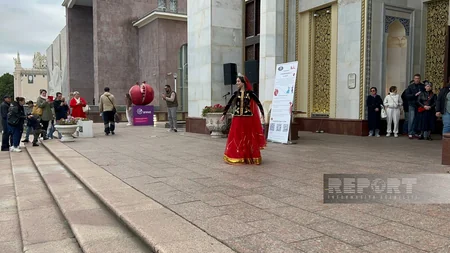 В день города Москвы была представлена азербайджанская культура
