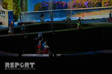 IV İslam Həmrəyliyi Oyunlarının açılış mərasimindən - FOTOREPORTAJ