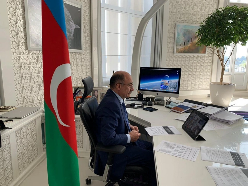 UNESKO üzv dövlətlərinin Mədəniyyət nazirlərinin virtual görüşü keçirilib