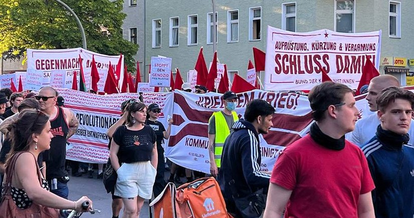 В Берлине задержаны свыше 70 человек в ходе первомайских демонстраций