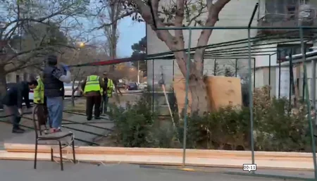 Bakıda daha bir qanunsuz tikintinin qarşısı alınıb