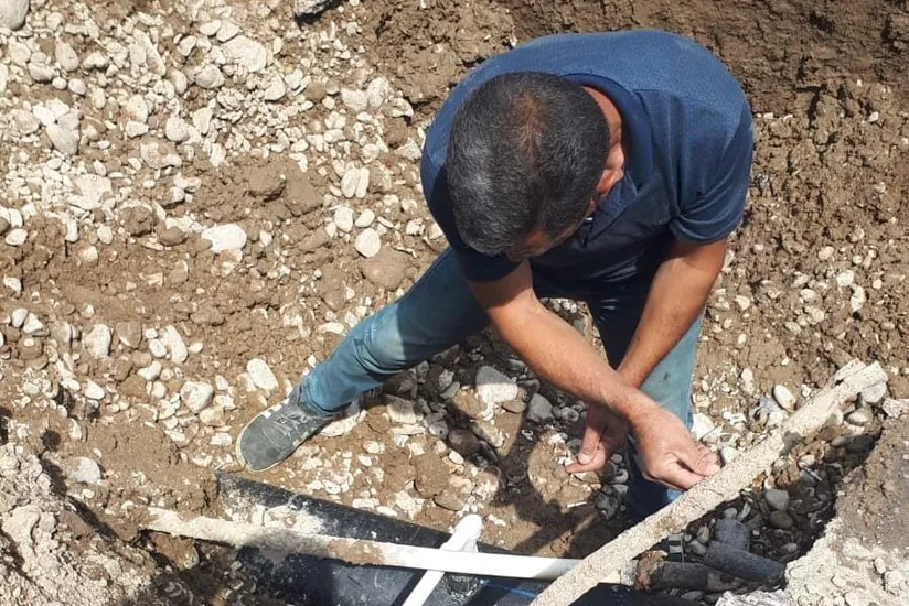 Naxçıvanda magistral su xəttində qəza vəziyyəti yaranıb