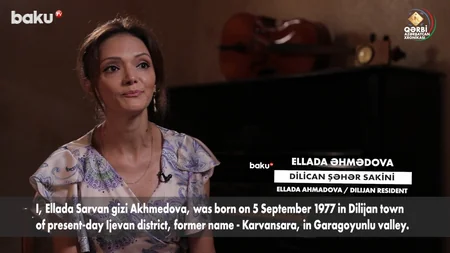 Qərbi Azərbaycan Xronikası: Azərbaycanlı aktrisa ermənilərə öz dillərində müraciət etdi