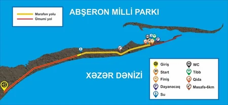 Sabah Abşeron Milli Parkında marafon keçiriləcək
