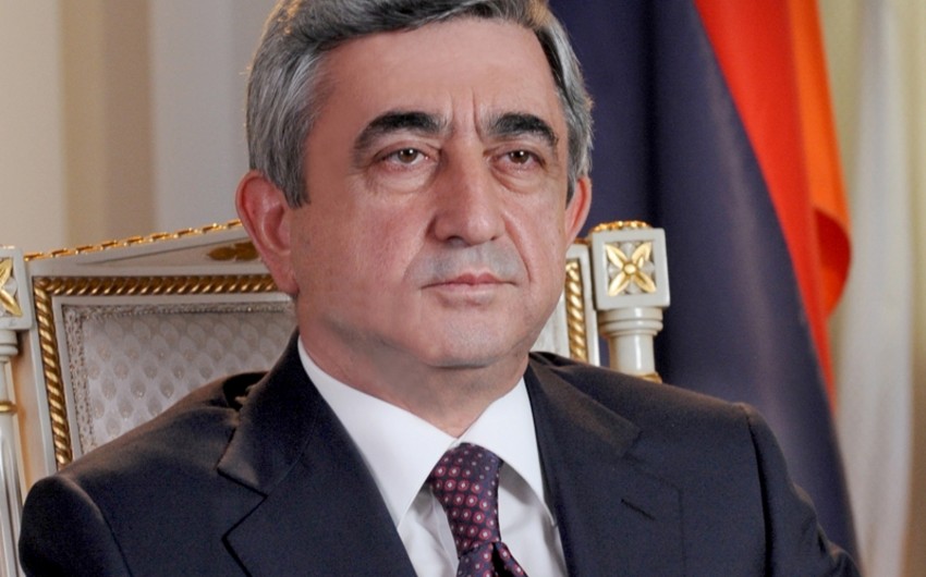 Serj Sarqsyan Fransada işgüzar səfərdədir