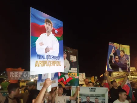 Сборная Азербайджана по дзюдо вернулась на Родину