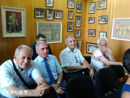 Xalq artistləri Ağaxan Salmanlının və Yasin Qarayevin yubileyləri qeyd edilib - FOTO