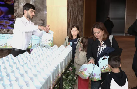 Azərbaycan Həmkarlar İttifaqları Konfederasiyası uşaqlar üçün Novruz şənlikləri keçirir
