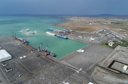 Bakı Limanında konteyner aşırılması 55% artıb