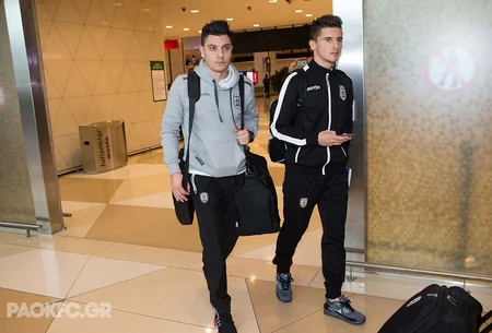 PAOK klubu Qarabağla oyun üçün Bakıya gəlib