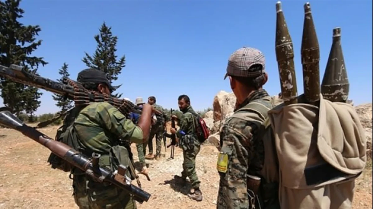 100 Arabs in Syrian Democratic Forces give themselves up to Turkey
