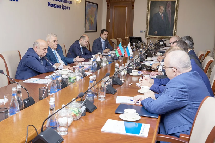 Azərbaycan və Rusiyanın dəmir yolu qurumları arasında ikitərəfli əməkdaşlıq əlaqələri müzakirə olunub