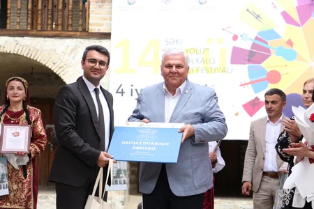 Şəki “İpək yolu” XIV Beynəlxalq Musiqi Festivalına start verilib