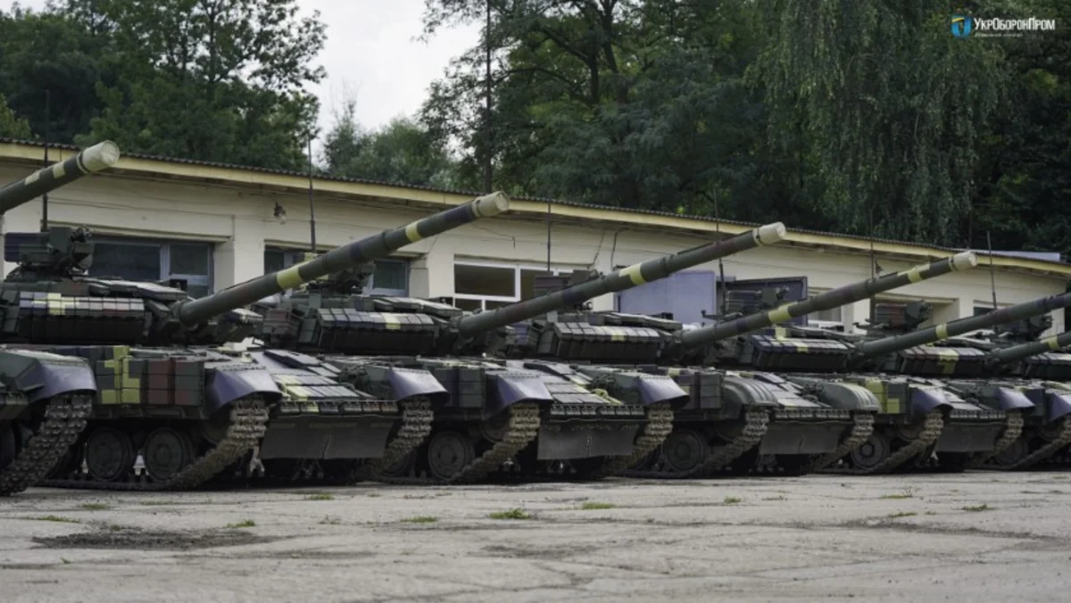 В Польше открыли центр для ремонта украинских танков Т-64