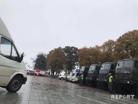 Ukrayna DİN: Kiyevin mərkəzindəki mitinqə 2 min nəfər toplaşıb - FOTO